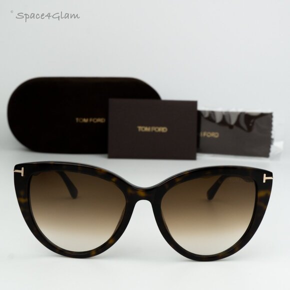 Tom Ford Women Sunglasses Havana Brown Gradient FT0915/S ISABELLA 52F BRAND NEW - Picture 3 of 8